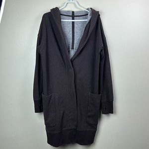 Cozy Brown Hooded Women's Sweater